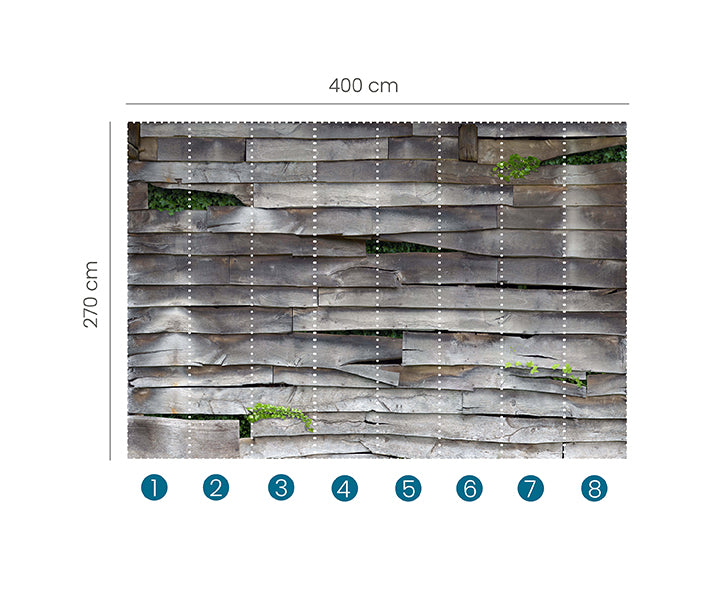Zooom - Fototapet Timber