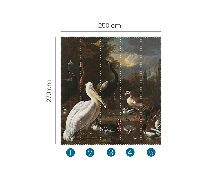 Zooom - Fototapet The Floating Feather