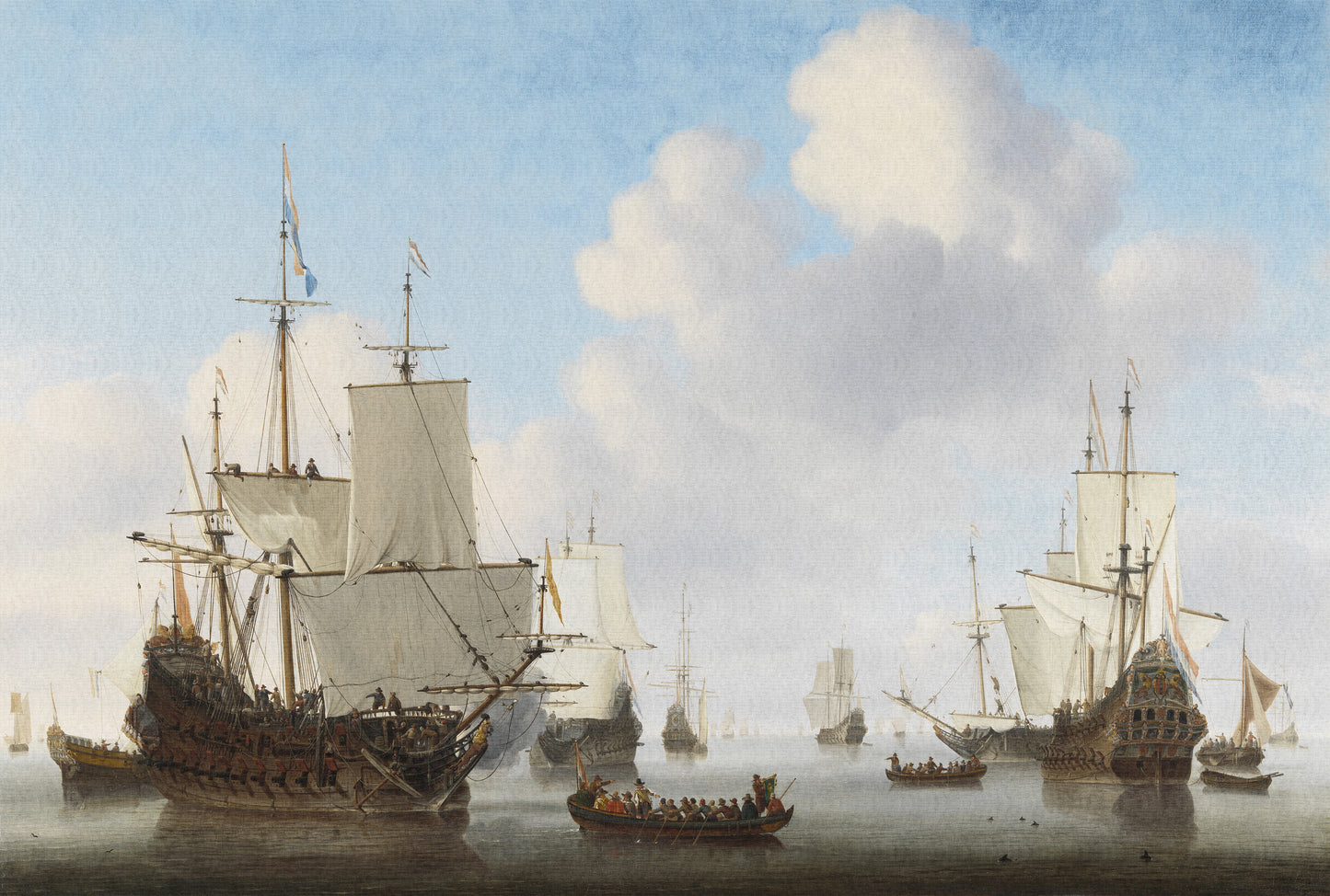 Zooom - Fototapet Dutch Ships