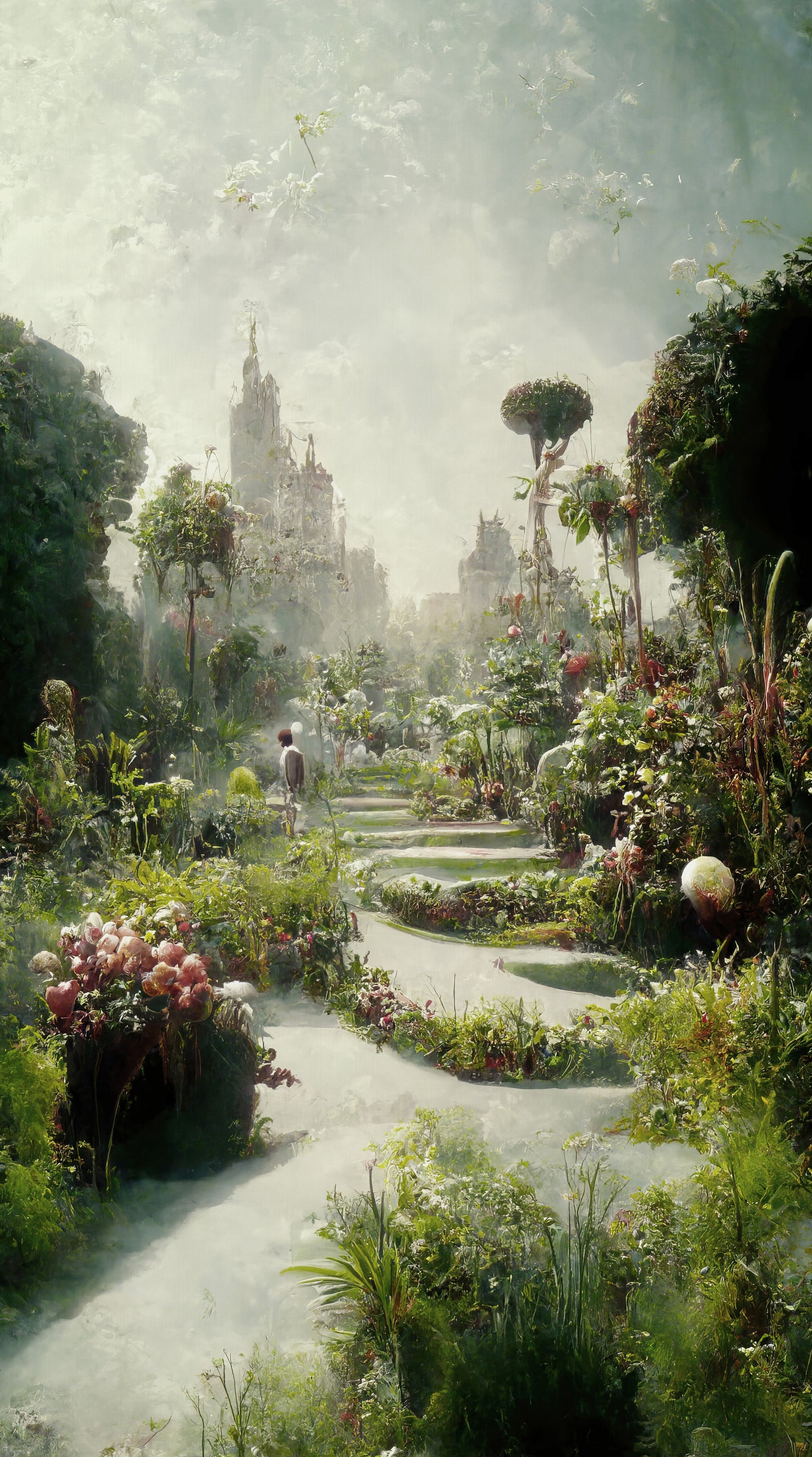 Zooom - Fototapet Magic Garden