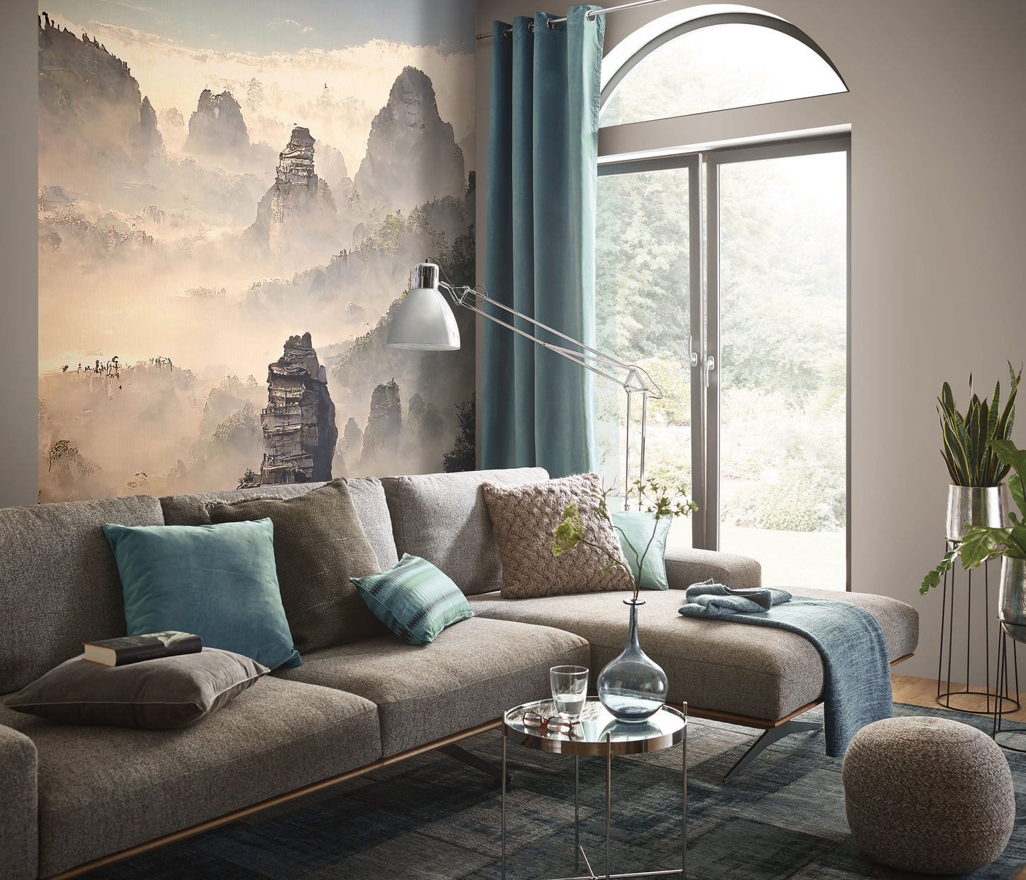 Zooom - Fototapet Asian Hills