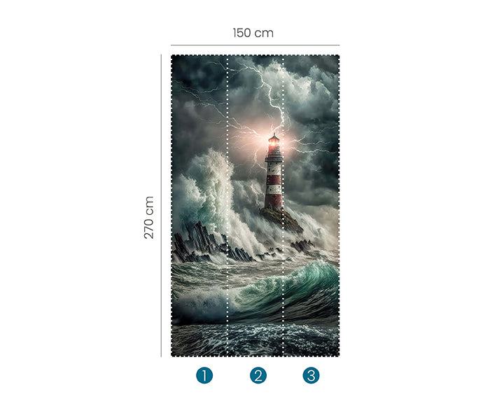 Zooom - Fototapet Lighthouse