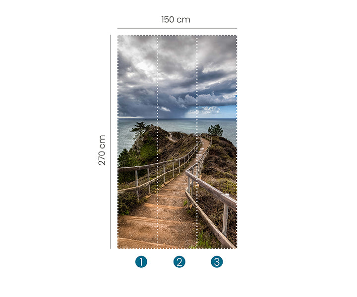 Zooom - Fototapet At Sea