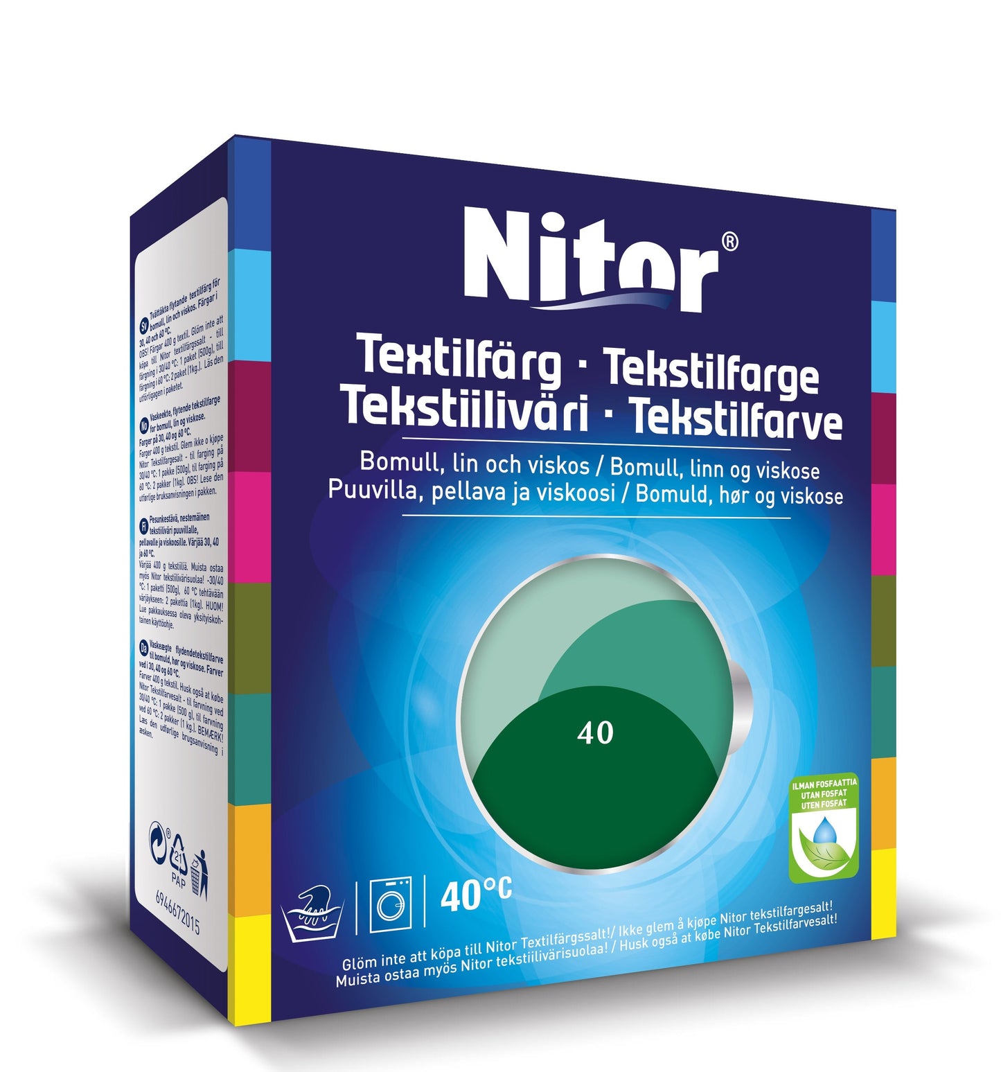 Nitor Tekstilfarge - 50394 Kaktus 40