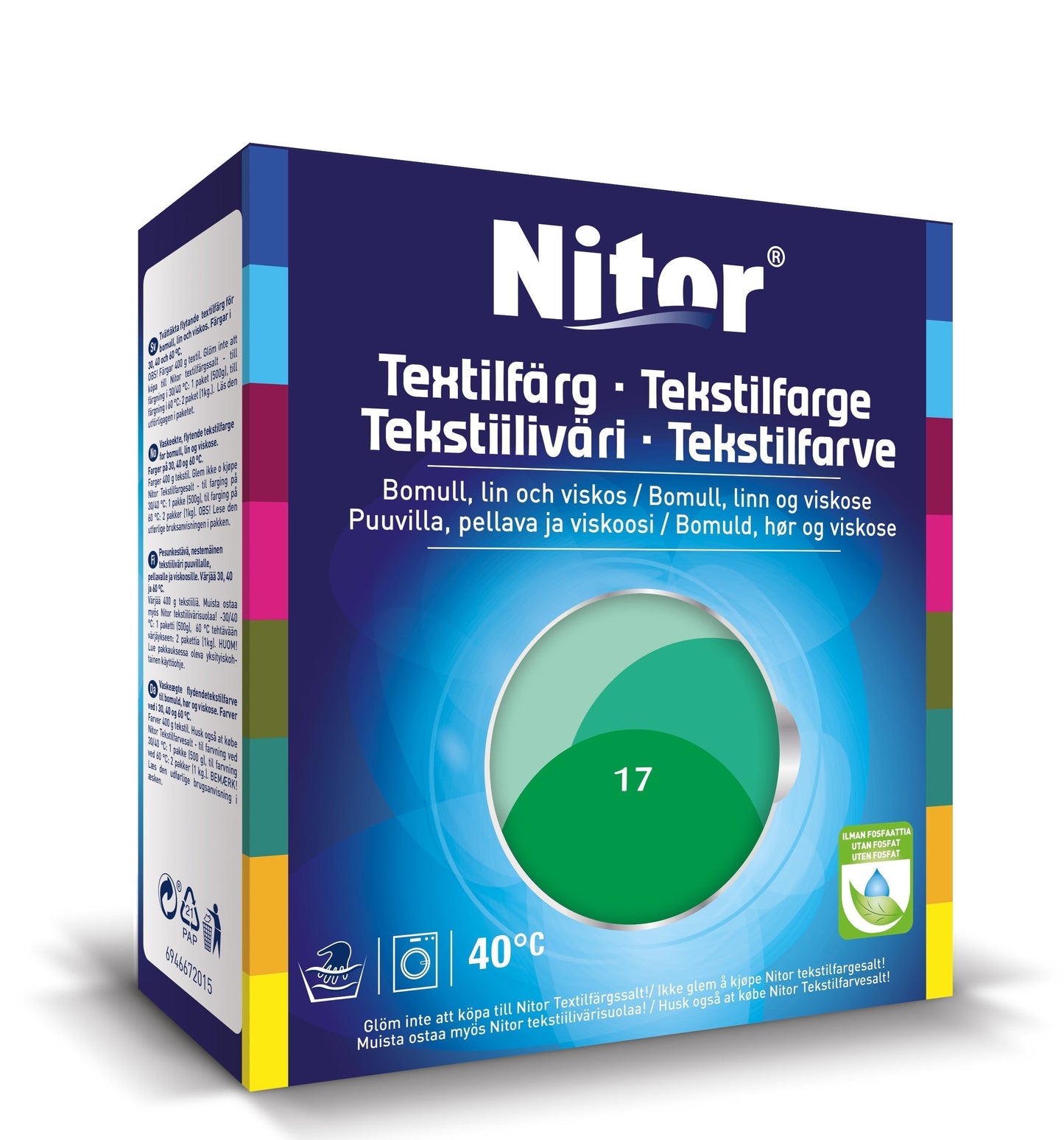 Nitor Tekstilfarge - 50397 Lime 17