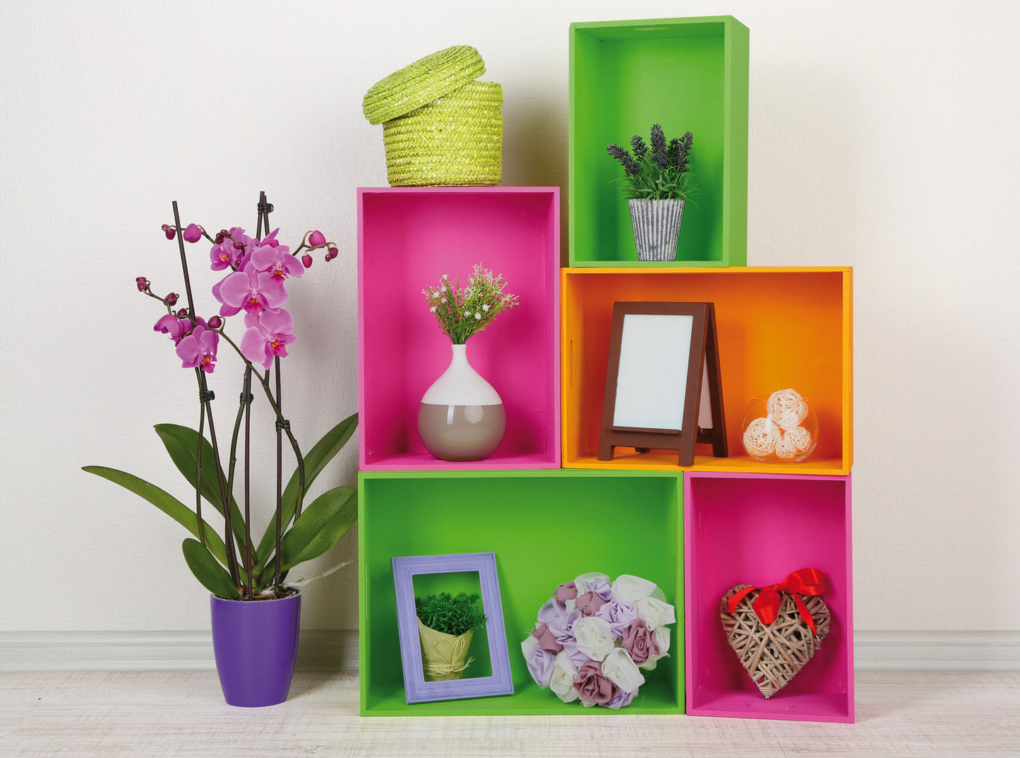 Kontaktplast Ensfarget Magenta