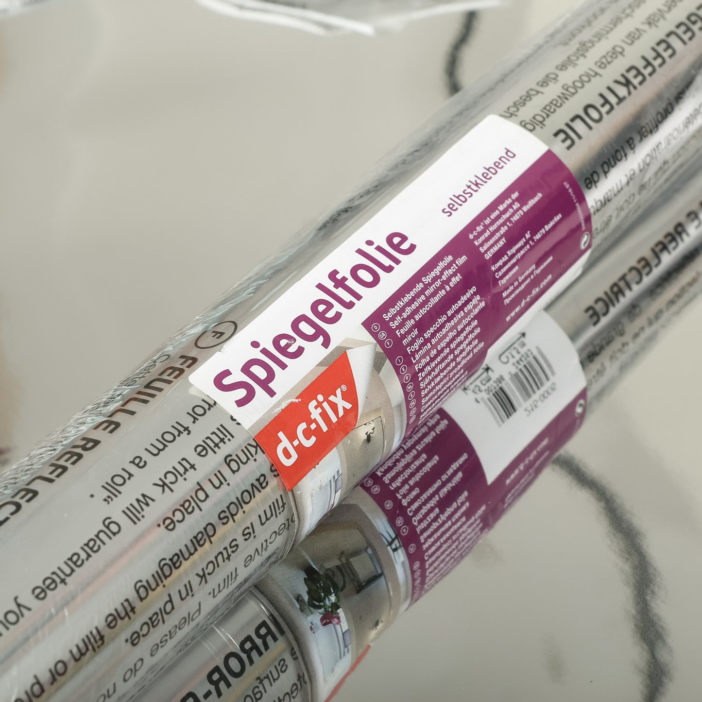 Kontaktplast Metalisk Speilflate