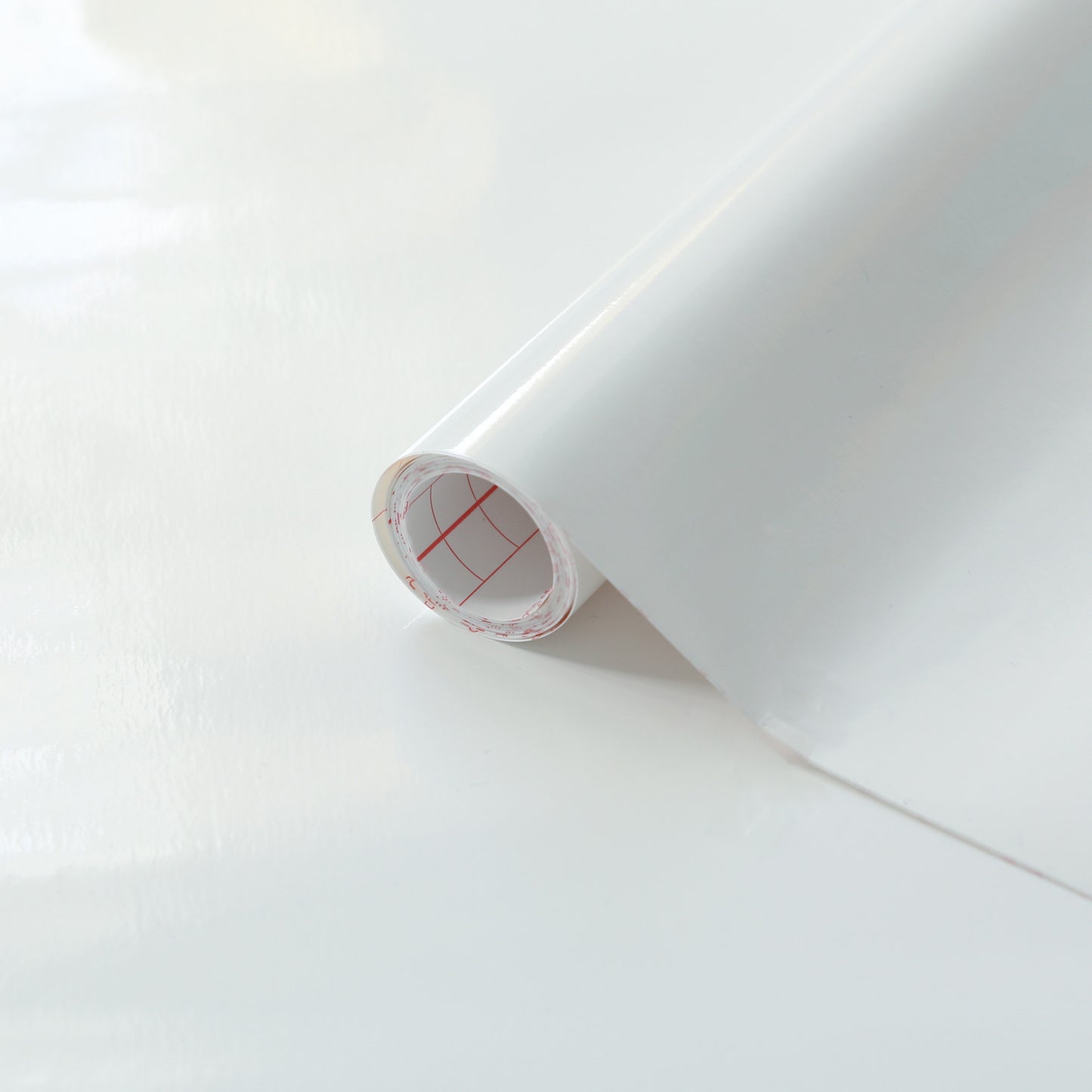 Kontaktplast Ensfarget Blank Hvit