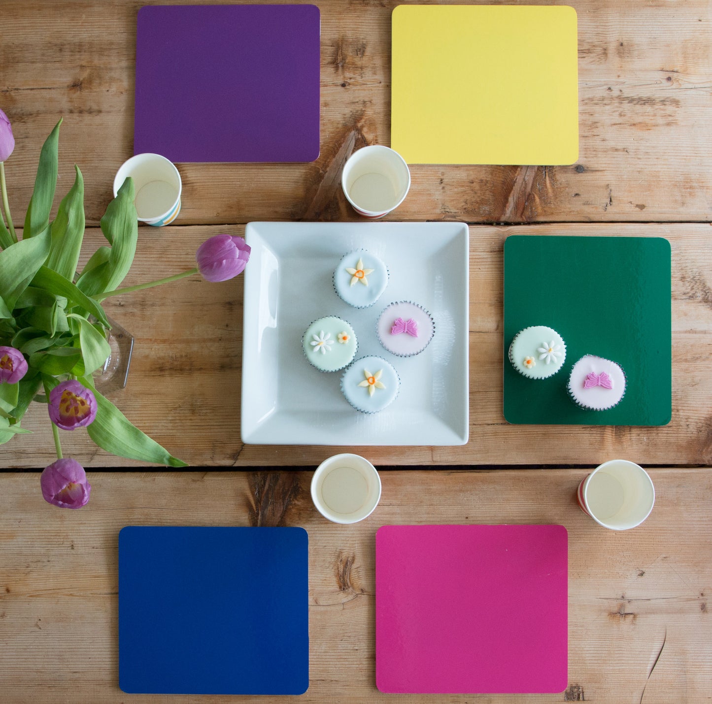 Kontaktplast Ensfarget Magenta