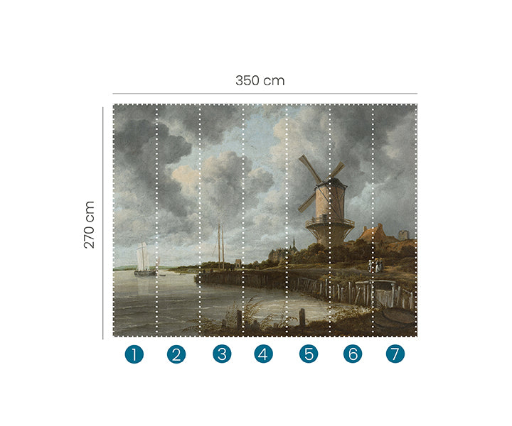 Zooom - Fototapet The Windmill