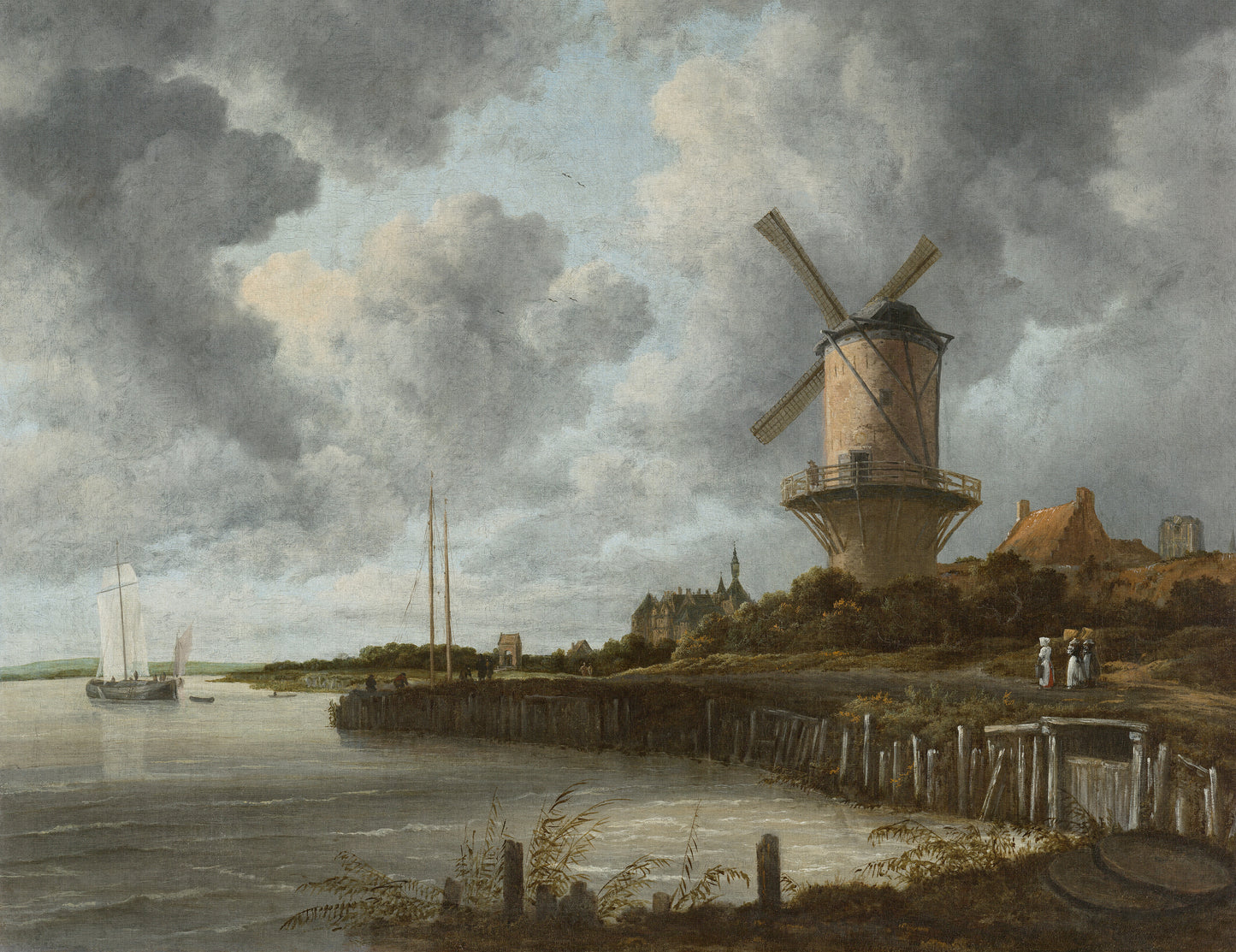 Zooom - Fototapet The Windmill
