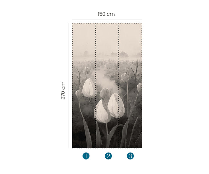 Zooom - Fototapet Tulips