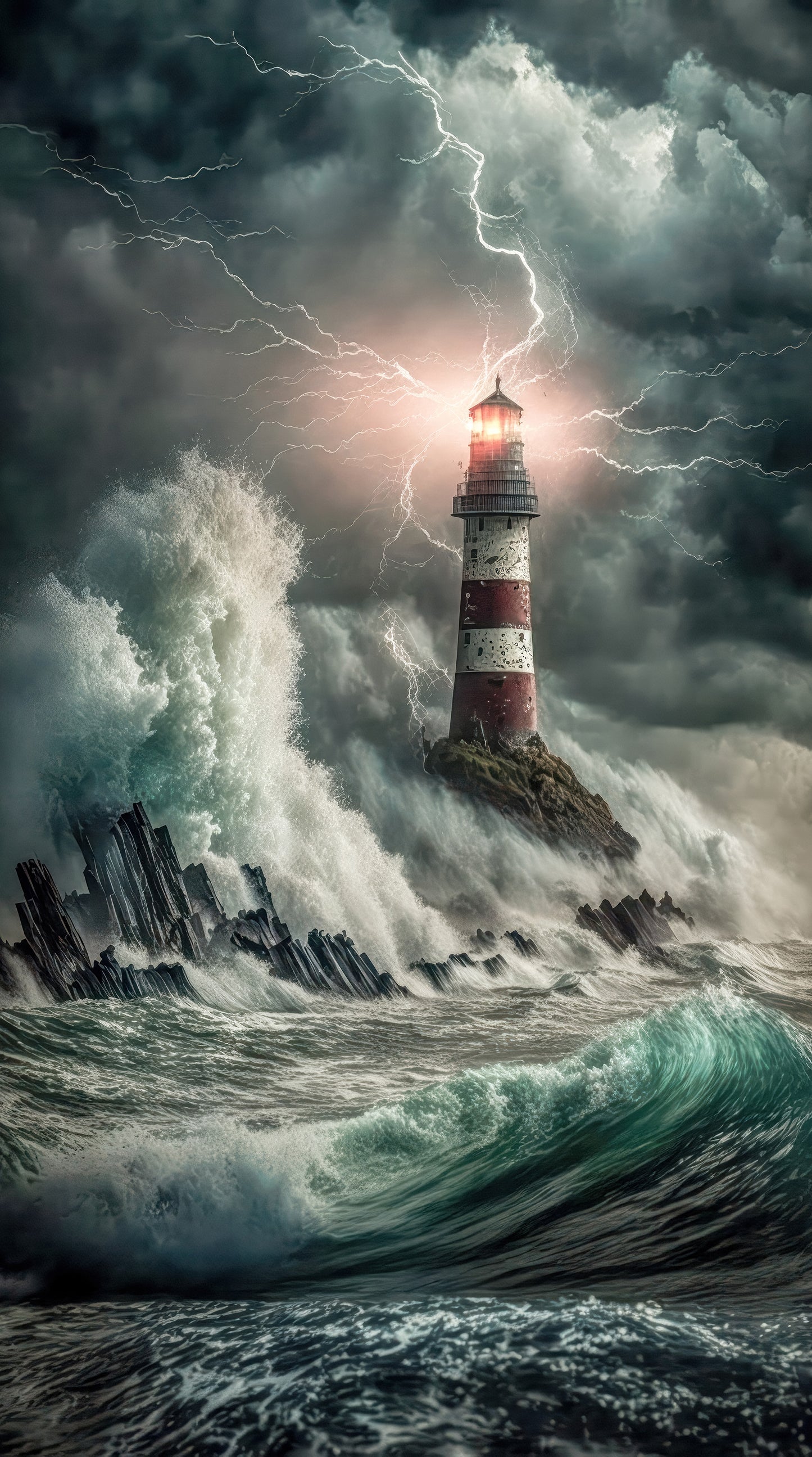 Zooom - Fototapet Lighthouse