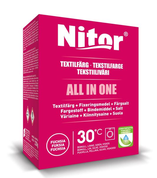 Nitor Tekstilfarge All-in-one