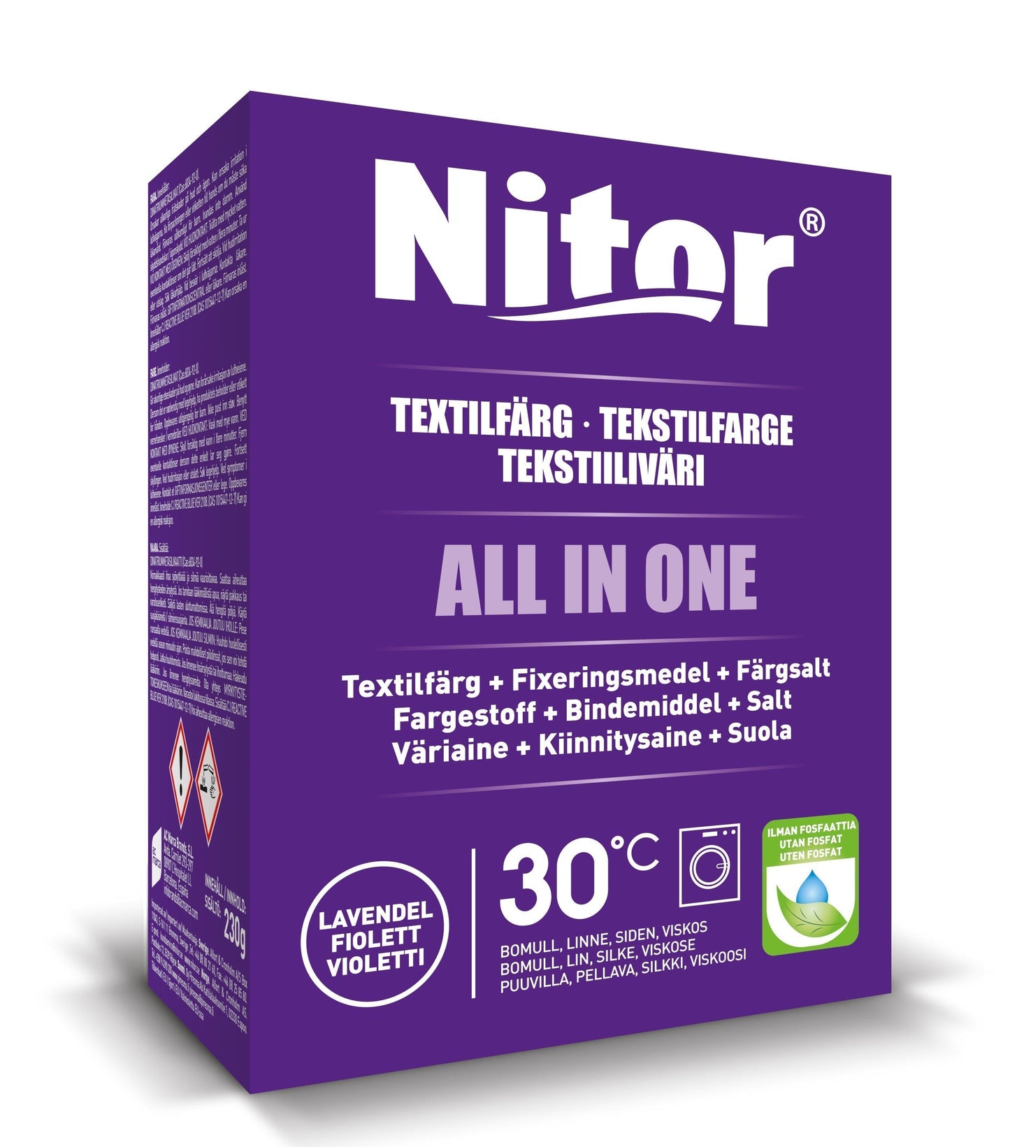 Nitor Tekstilfarge All-in-one