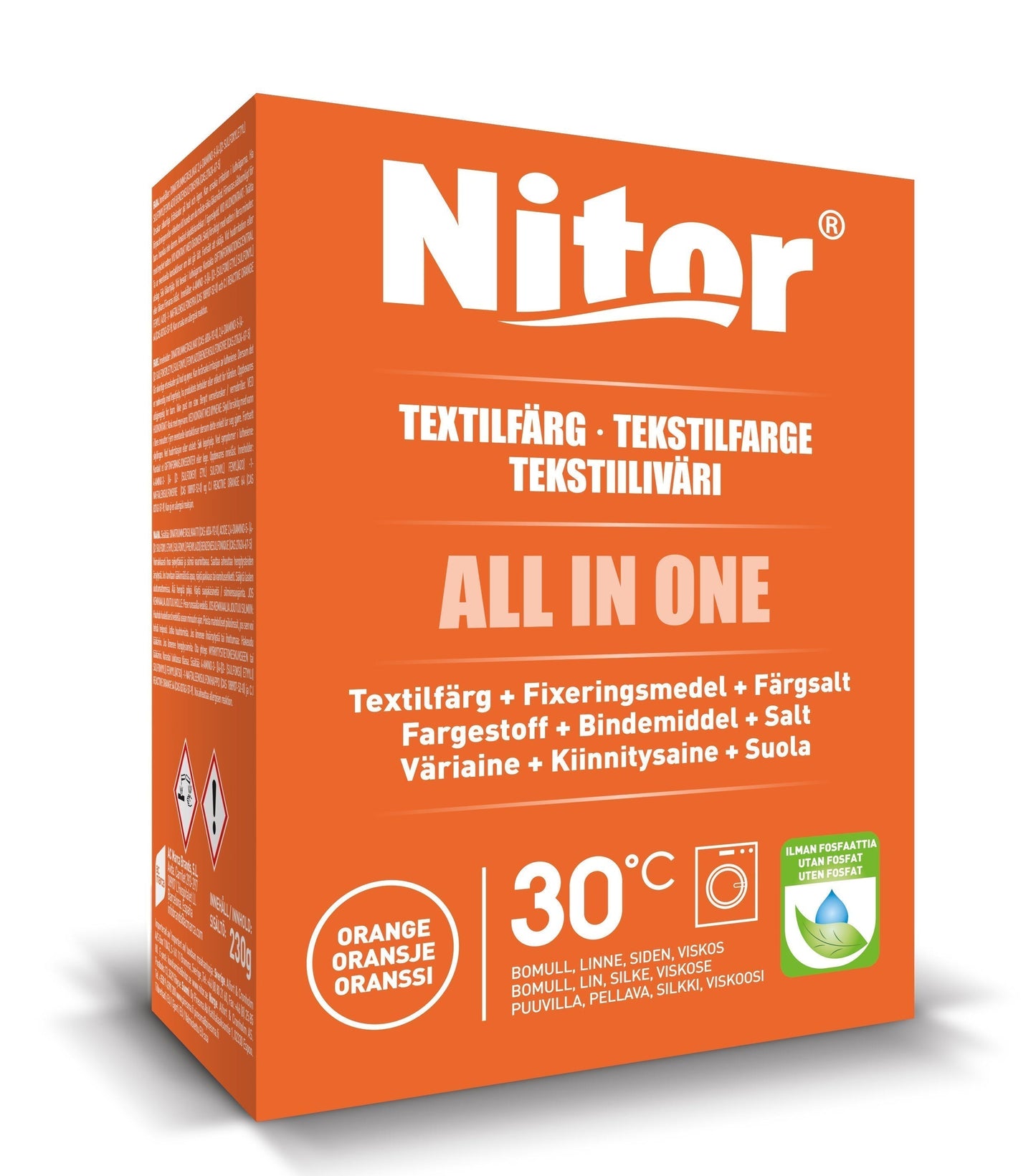 Nitor Tekstilfarge All-in-one
