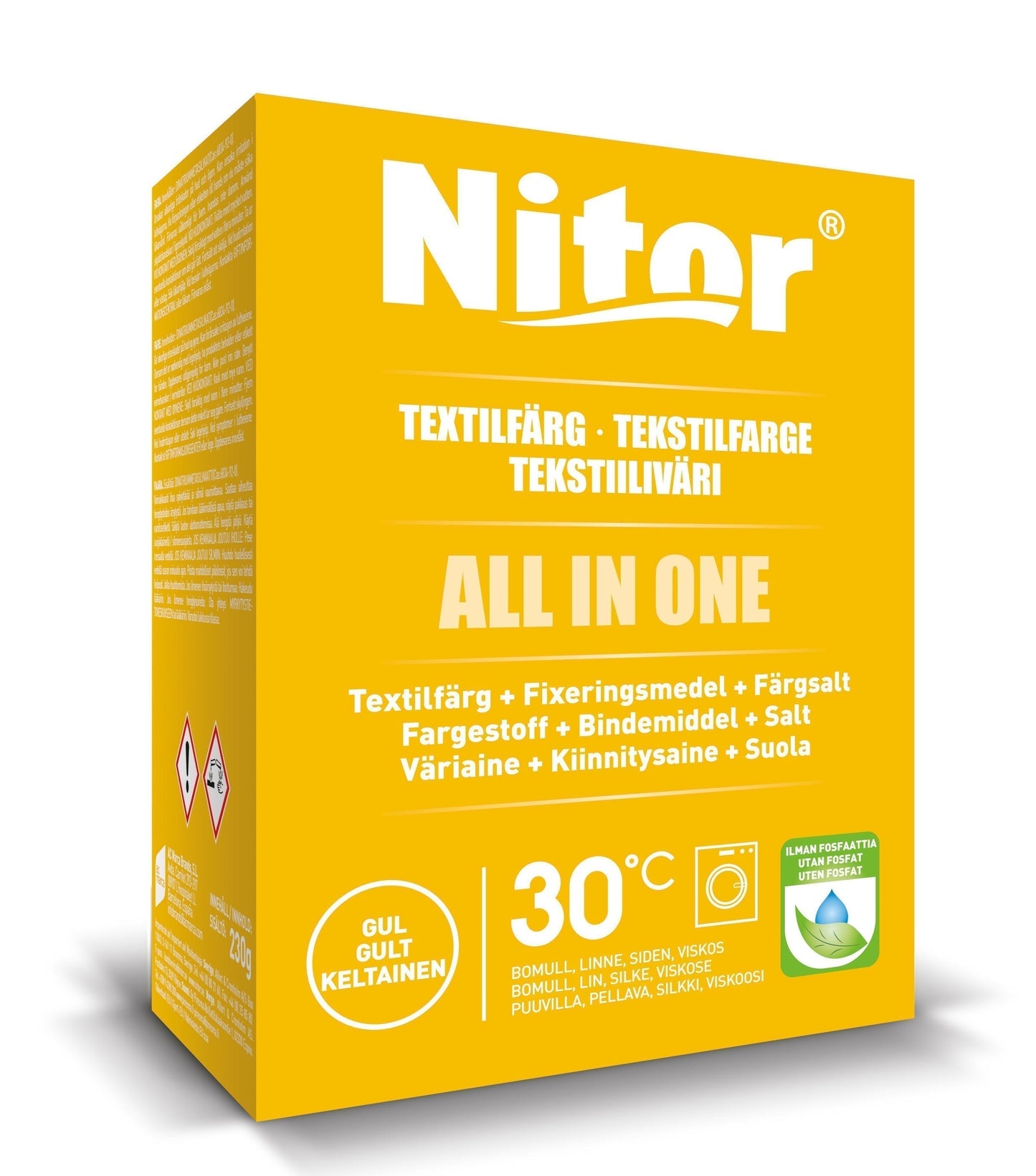 Nitor Tekstilfarge All-in-one